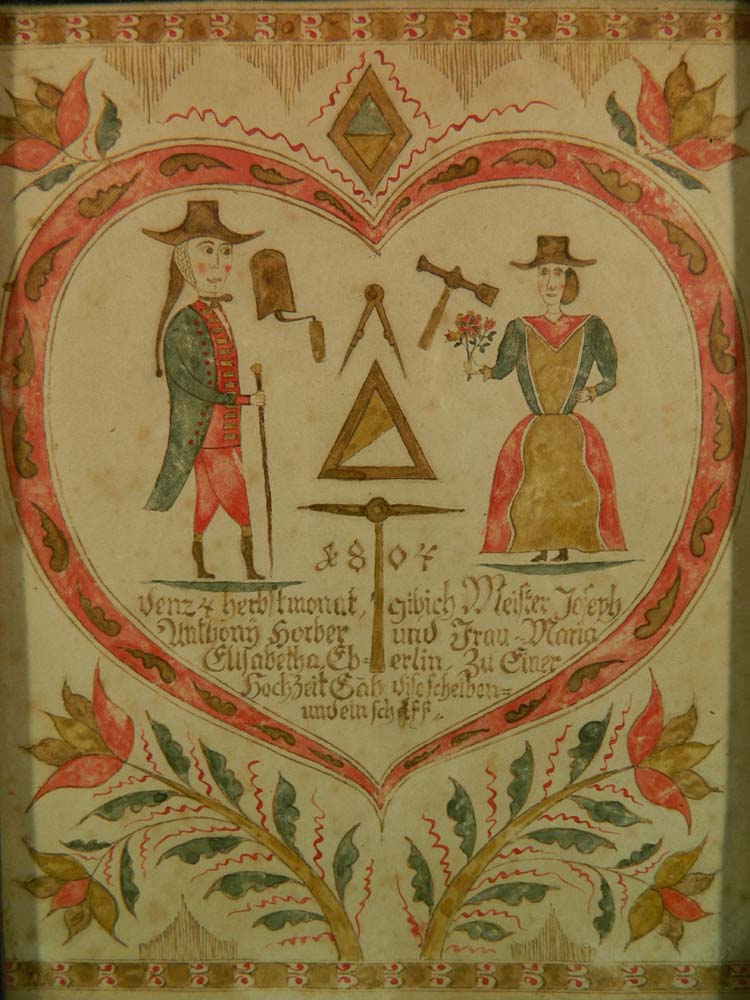 PA Dutch Masonic Fraktur – East Coast Fine Arts LLC