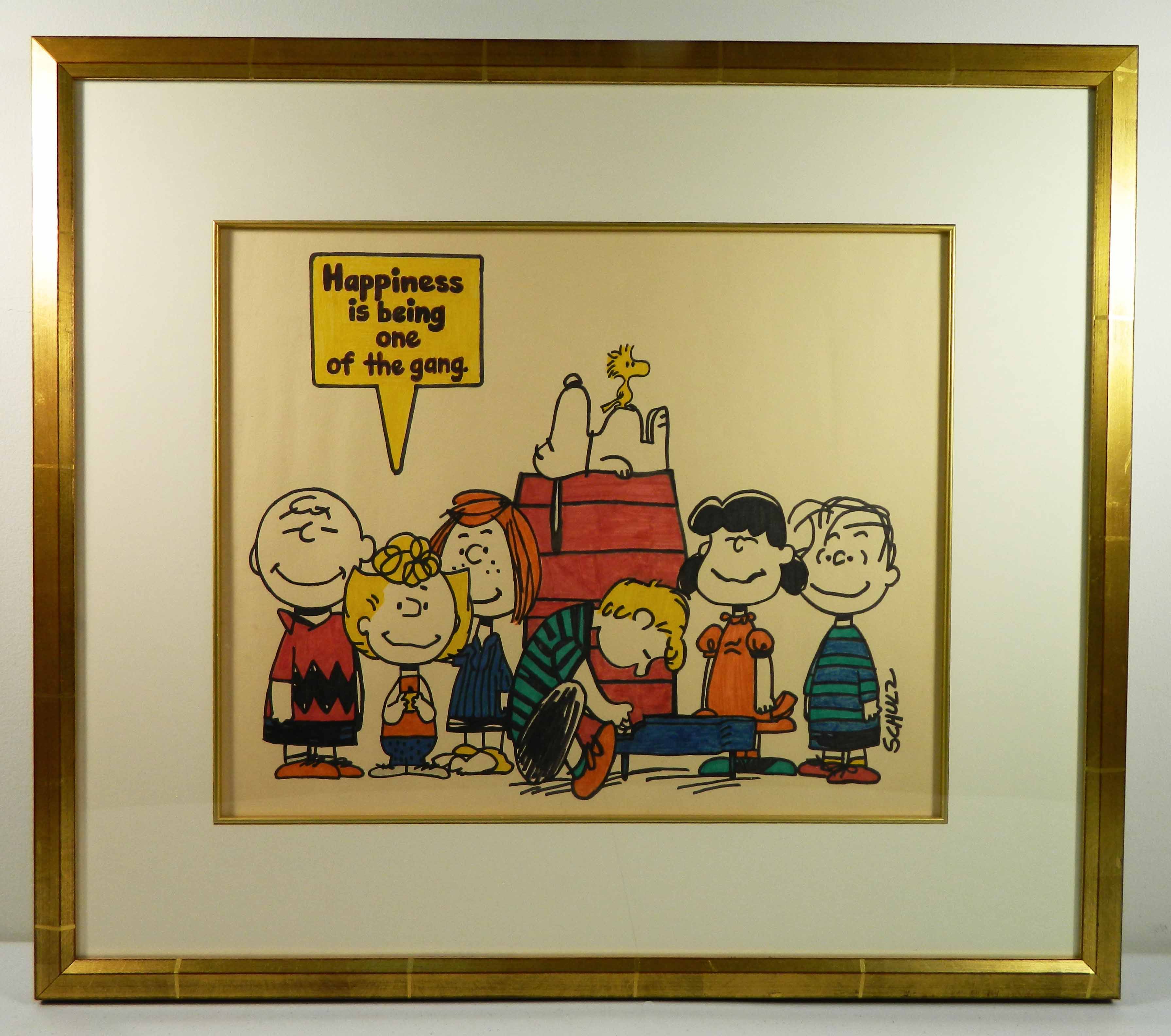 Charles M Schulz The Peanuts Gang – East Coast Fine Arts LLC